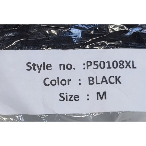 White Birch Leggings Black Wide Leg Bottom Flare Yoga Womens Med New in Bag - Picture 8 of 9